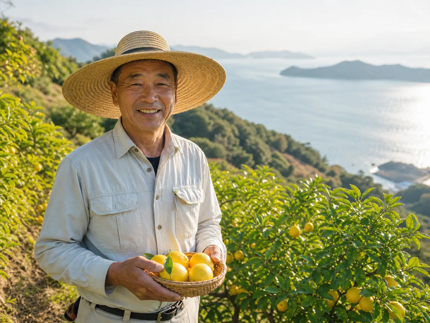 瀬戸内レモンの生産者