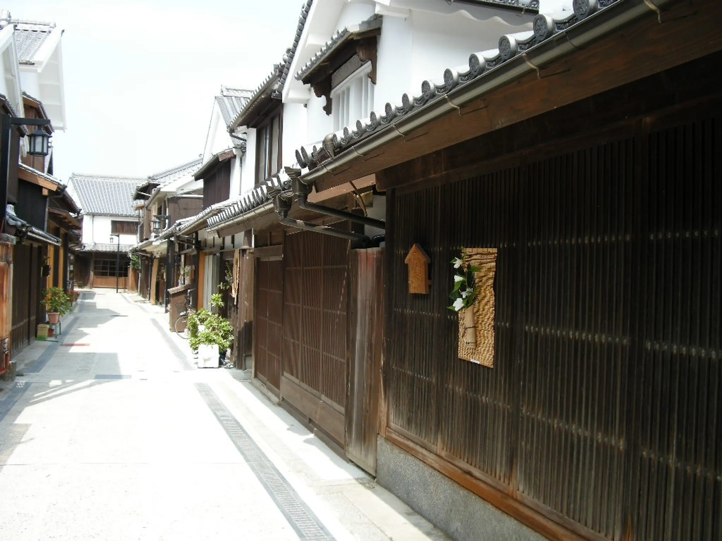 御手洗の町並み