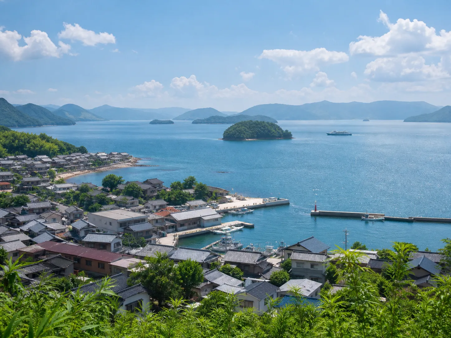 瀬戸内海の風景